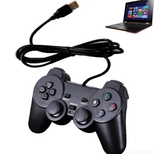 Joypad Usb P/ Pc Dualshot Analógico Cod: 1606